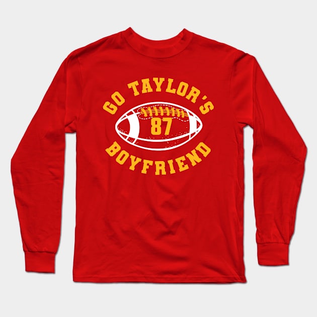 Go Taylor's Boyfriend Long Sleeve T-Shirt by GraciafyShine